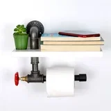 Boruraf244 White Toilet Paper Holder