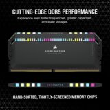 Corsair Dominator Platinum RGB 32GB Kit (2x16GB) DDR5-6200 CL36 DIMM memorija | shoptok.hr