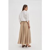 Marisse Women's Skirt L-Sc-4611 Beige | ePonuda.com
