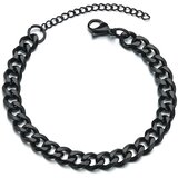 IZMAEL Narukvica TO-34806 - Crna / 18+5cm / 5mm | shoptok.hr
