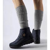 Gemre Navy snow boots on a low wedge Vittore | ePonuda.com
