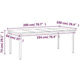  9-dijelni vrtni blagovaonski set s jastucima sivo-crni | shoptok.hr