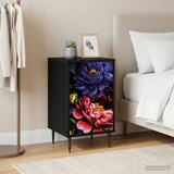  Noćni ormar KIEL 2 kom. Crni hrast 36 x 33 x 61 cm | shoptok.hr