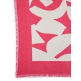 Orsay Pink patterned women's scarf - Women's Cene