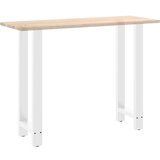  Noge stolića za kavu bijele 2 kom 40x(100-101) cm čelik | shoptok.hr