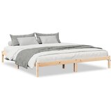  Dugi okvir kreveta bez madraca 200 x 220 cm od borovine | shoptok.hr