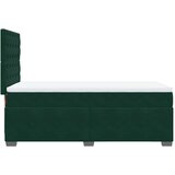  Box spring krevet s madracem tamnozeleni 90x200 cm baršunasti | shoptok.hr