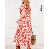 Resti Red women's long dress with fashionable pattern - Clothing | Eponuda.ba