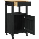  Kuhinjski kolica MONZA Crna 48 x 40 x 88,5 cm | shoptok.hr