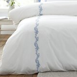Bianca Bijela 3-dijelna posteljina za bračni krevet od pamučnog perkala 200x200 cm Camille Embroidered Floral – | shoptok.hr