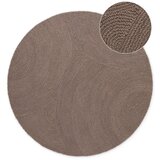 Hanse Home Sivorjava ročno tkana volnena okrogla preproga ø 120 cm Eleni Taupe – | Shoptok.si