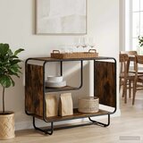  Komoda Dimljeni hrast 80 x 37,5 x 64,5 cm Konstruirano drvo | shoptok.hr