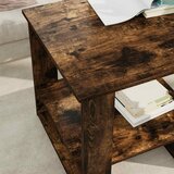  Kava Stol Dimljeni hrast 51 x 50 x 50 cm Konstruirano drvo | shoptok.hr