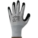 Rukavice za rad 12 pcs Siva i crna 8 / m Poliester | Eponuda.com