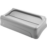 Rubbermaid Pokrov SLIM JIM® za 60- in 87-l koše, nihajni pokrov, siva | Shoptok.si
