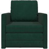  Krevet na razvlačenje Tamnozelena 74 x 77 x 81 cm Baršun | shoptok.hr