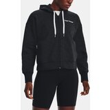 Under Armour Essential Script FZ Pulover Črna Cene