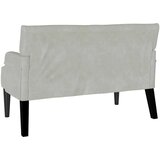  Chesterfield klupa Svijetlo siva 112 x 65.5 x 75 cm Baršun | shoptok.hr
