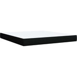  LED okvir za krevet s madracem Crna 180 x 200 cm Tkanina | shoptok.hr