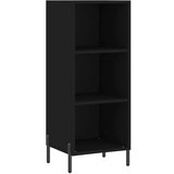  Komoda crna 34 5 x 32 5 x 90 cm od konstruiranog drva | shoptok.hr