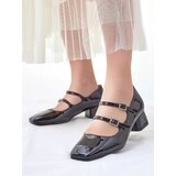 Resti Glossy women's heeled pumps with straps Vible Cijene