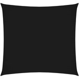  Senčno jadro oksford blago kvadratno 5x5 m črno, (20609490) | Shoptok.si