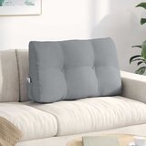  Jastuk za leđa Svijetlo siva 80 x 24 x 50 cm tkanina | shoptok.hr