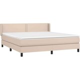  Krevet box spring s madracem cappuccino 180x200 cm umjetna koža | shoptok.hr