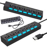 VERKGROUP USB HUB sa prekidačima 7u1 | Eponuda.ba