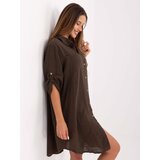 Och Bella Dress-TW-SK-BI-22263.00-dark brown | shoptok.hr