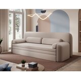 ELTAP Bež baršunasti sklopiva/s prostorom za odlaganje sofa 236 cm Elioss – | shoptok.hr
