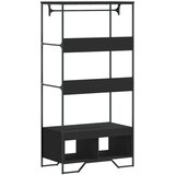 vidaXL Ormar crni 90 x 50 x 180 cm od konstruiranog drva | shoptok.hr