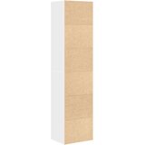 vidaXL Knjižna omara bela 31x24x127cm inženirski les | Shoptok.si