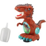 Dinosaur Dancing Obstacle Sensor Lights Sounds Brown | Shoptok.si
