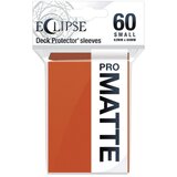 Ultra PRO Matte Eclipse Small Desk Protector Sleeves 60 - Pumpkin Orange | Eponuda.com