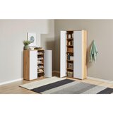 XORA OMARA ZA ČEVLJE bela, hrast artisan | Shoptok.si
