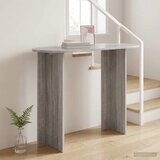  Konzolna stolica s pohranom Siva sonoma 100 x 39,5 x 75 cm | shoptok.hr