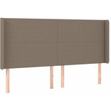  Krevet s oprugama i madracem smeđesivi 180x200 cm tkanina | shoptok.hr