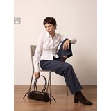 Sinsay Pamučna jednobojna slim fit košulja | shoptok.hr