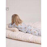 Sinsay Pamučna pidžama na kopčanje na prugice s medvjedićima | shoptok.hr