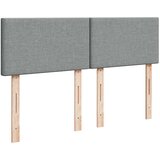  Krevet box spring s madracem svjetlosivi 140x200 cm od tkanine | shoptok.hr
