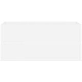 Ormarić s ugrađenim umivaonikom bijeli od iverice | shoptok.hr