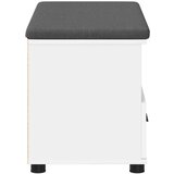  Haldna klop z blazino s predalom Bela 80 x 38 x 46 cm, (5000155625) | Shoptok.si