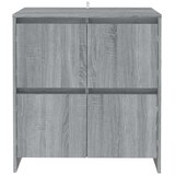 vidaXL Komode 2 kom boja sivog hrasta sonome 70x41x75 cm od iverice | shoptok.hr