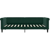  Dnevni krevet s madracem tamnozeleni 90 x 200 cm baršunasti | shoptok.hr