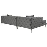 Atelier Del Sofa ugaona garnitura como eco left anthracite