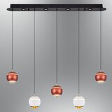 Wallity Luster 2806-5AS-0104, 120cm90 cm 5x13W, LED Cene