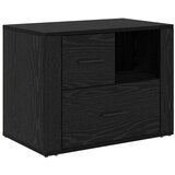 vidaXL Noćni ormar Crni hrast 60 x 36 x 45 cm Konstruirano drvo | shoptok.hr