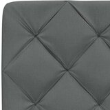 vidaXL Vzglavna stranica temno siva 90 cm blago | Shoptok.si