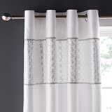 Catherine Lansfield Bijele zavjese u setu 2 kom od mikrosatena 168x229 cm Deco Sequin – | shoptok.hr